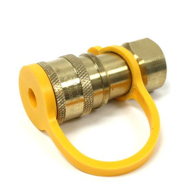 Propane or Natural Gas Quick Connect Disconnect 3/8" Female Thread to Male Thread