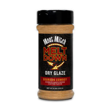 Meat Mitch Meltdown Bourbon Cowboy Dry Glaze 6 oz