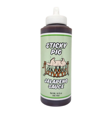 Sticky Pig Jalapeno Sauce 16 oz