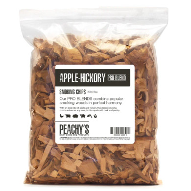 Peachy's Apple & Hickory Blend Wood Chips