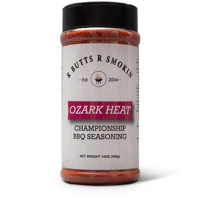 R Butts R Smokin' Ozark Heat BBQ Rub - 14 oz