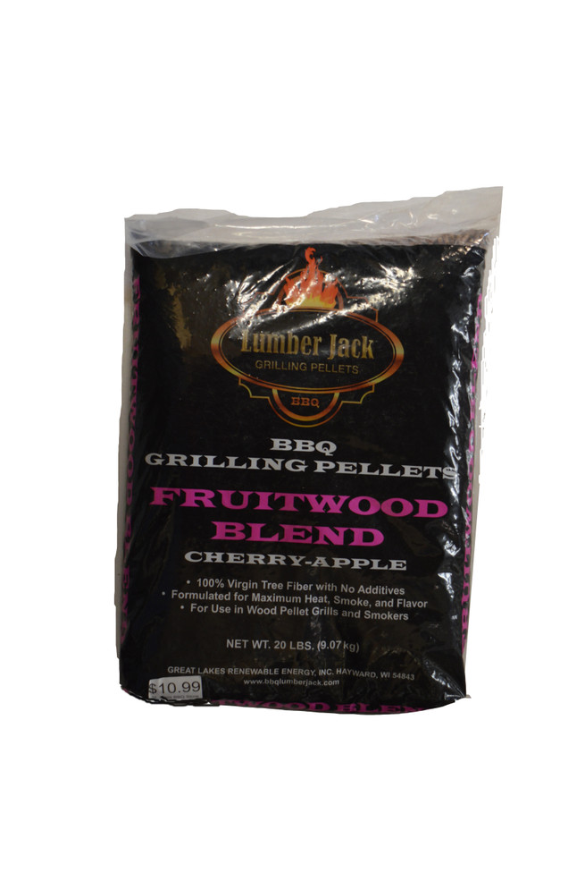 Lumber Jack Fruitwood Blend Pellets - 20 lb 