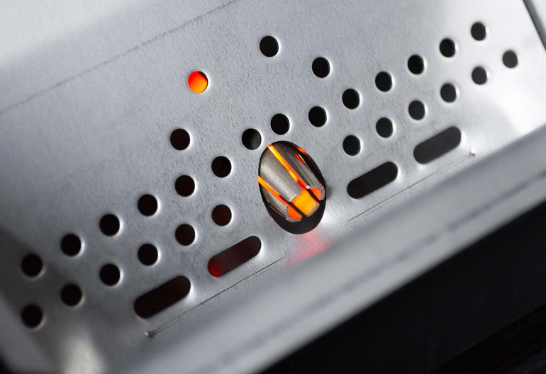 Yoder YS1500s Competition Pellet Grill Orange / Black / Silver