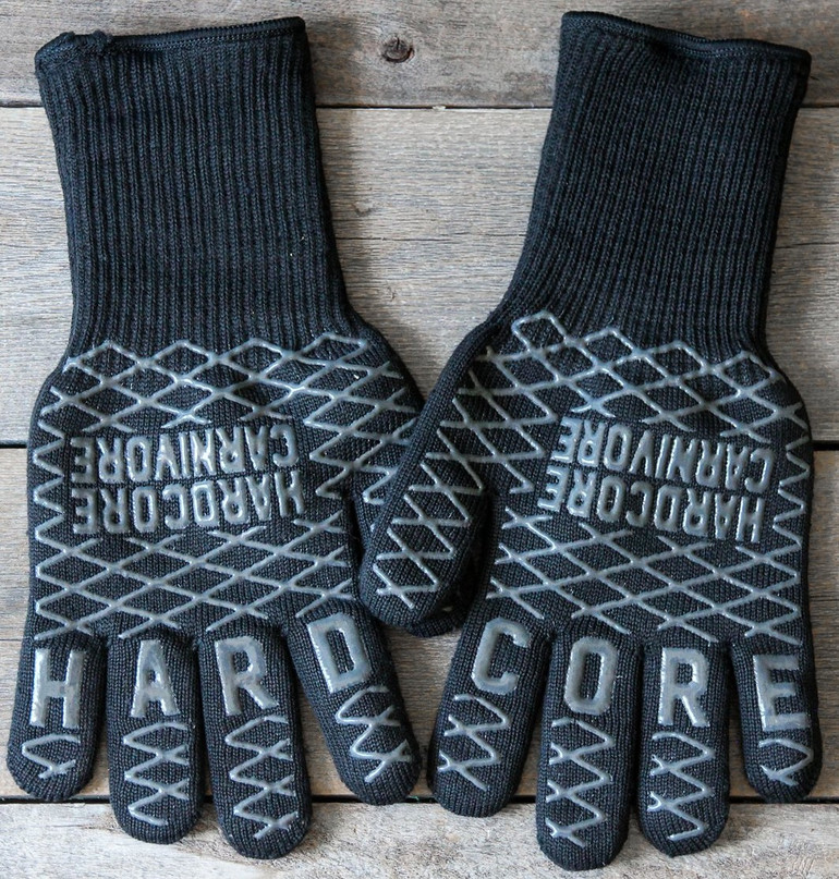 Hardcore Carnivore 1400*F Heat Resistant Gloves