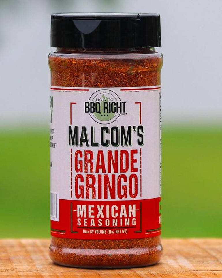 Malcom's Seasoning Grande Gringo 16 Oz