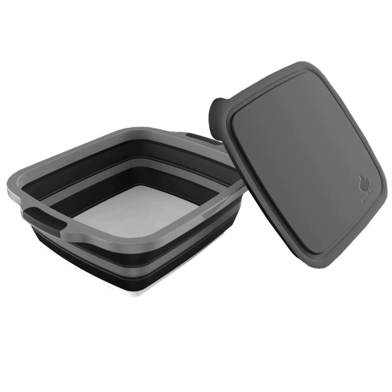 Drip EZ BBQ Prep Tub w/ lid XL Black