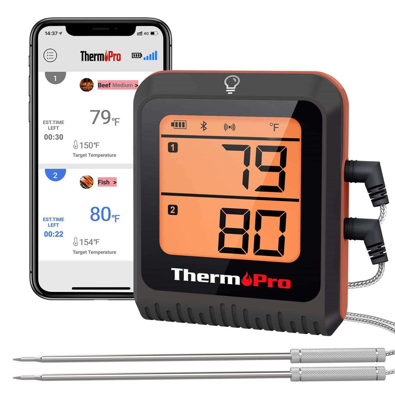 Thermopro TP920W Bluetooth 2 Probe Meat Thermometer