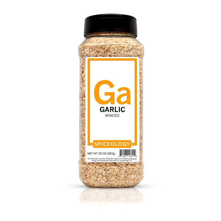 Spiceology Minced Garlic 20 oz
