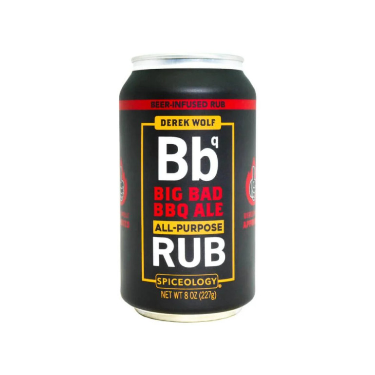 Derek Wolf Big Bad BBQ Ale Rub 8 oz