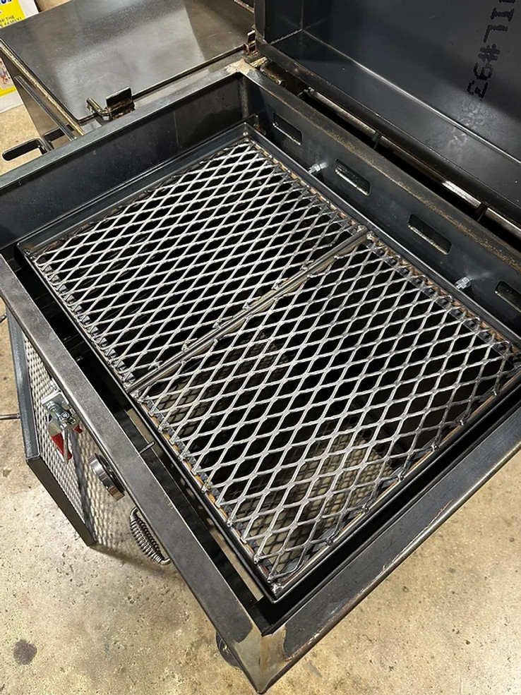 1904 Pits Split Grate 3FT Trolley