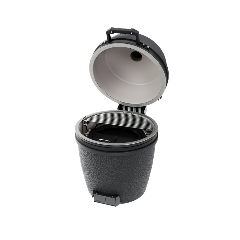 BSTRD PRO 19 1/4-in Large Solo Kamado Grill in Graphite - BP302G-USA