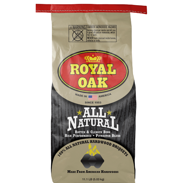 Royal Oak All Natural Briquettes 11.1lb Bag