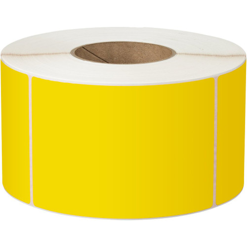 LABEL THERM PERM 35X25 2ACS 4000/R 38MMCRE YELLOW