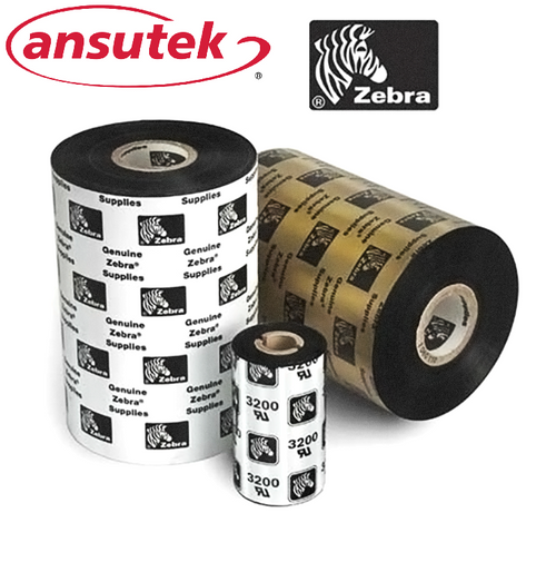 ZEBRA J4400BK07030 RIBBON RESIN 70X300M 25MM 4400