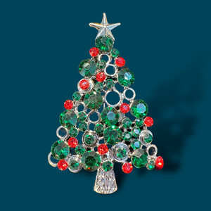 Brosche Weihnachtsbaum 7