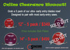 Clearance Blowout - FIRST BITE - Early Entry Blades (5 Pack)