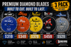 DIAMOND BLADE DOMINATION - SHARK SERIES PACKS