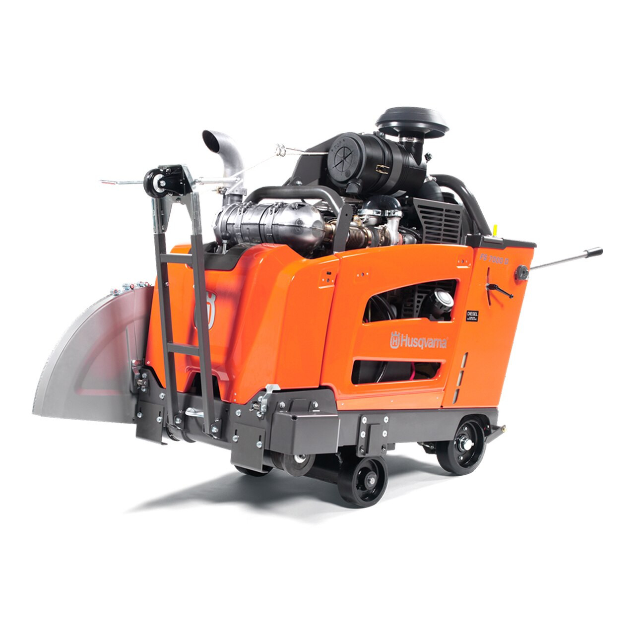 FS 7000 D 1-Speed (E-Track and/or Blade Clutch) Concrete Flat Saw