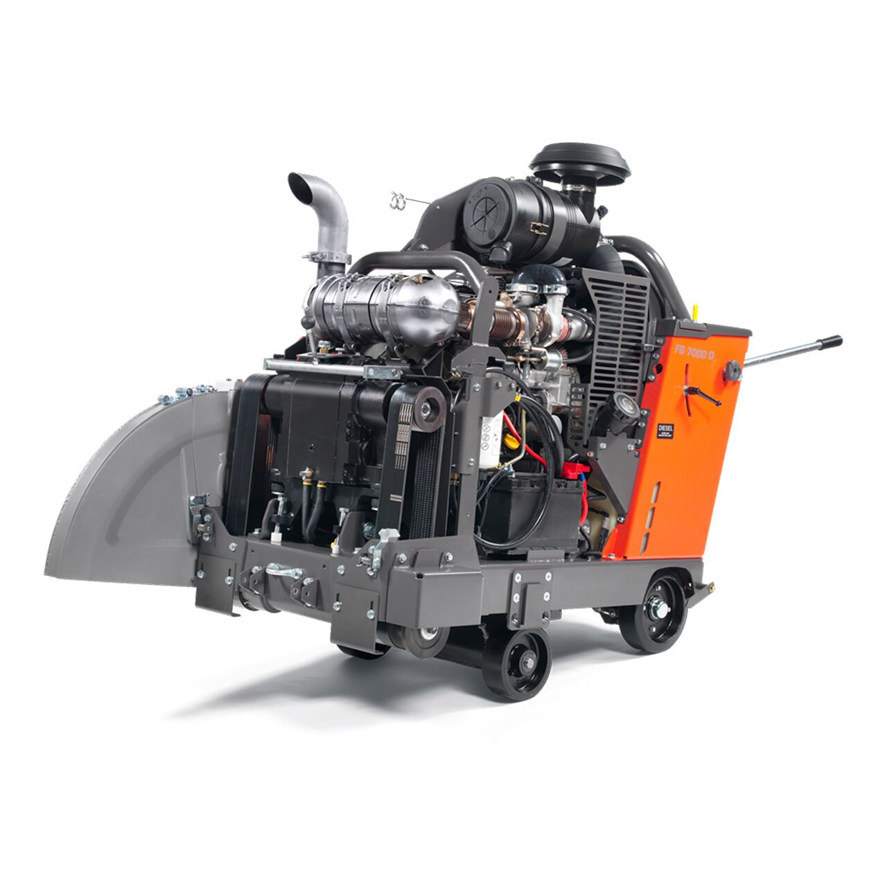 FS 7000 D 3-Speed (E-Track and/or Blade Clutch) Concrete Flat Saw