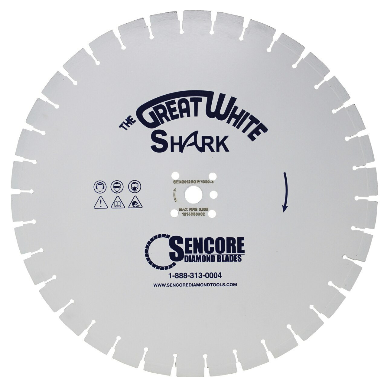 The Shark Diamond Saw Blade 14インチ :B00TU8TS9W:mircostore - 通販