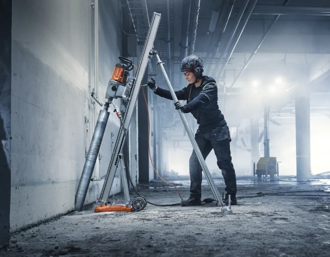 DMS 430 | Husqvarna Drill, Motor & Stand