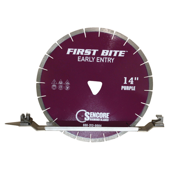 First Bite  Early Entry Blades | Purple | 14" Inch