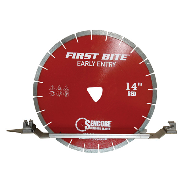 First Bite Early Entry Blade | Red | 14" Inch