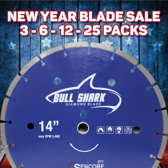 Bull Shark Diamond Saw Blade | New Year Blade Deal