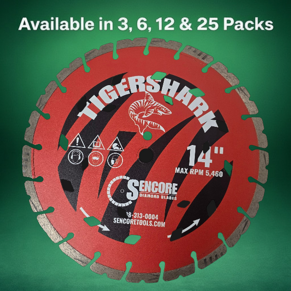 TIGERSHARK DIAMOND BLADE - MULTIPACKS