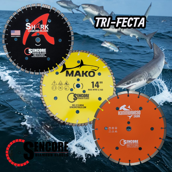 TRI-FECTA (SHARK, MAKO, & HAMMER HEAD)