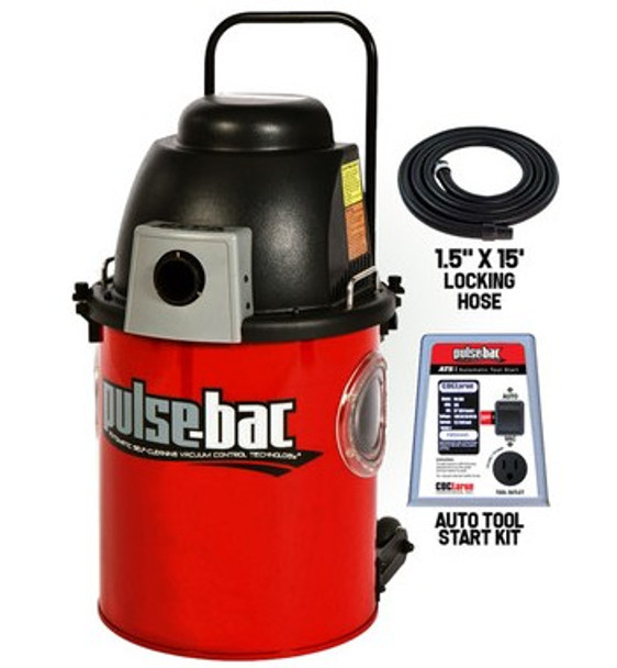 Pulse-Bac 576 Industrial Vac Inc. Hose, & ATS