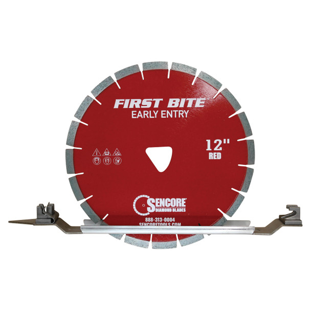 The Shark Series | Early Entry Blades | Red | 12" Inch