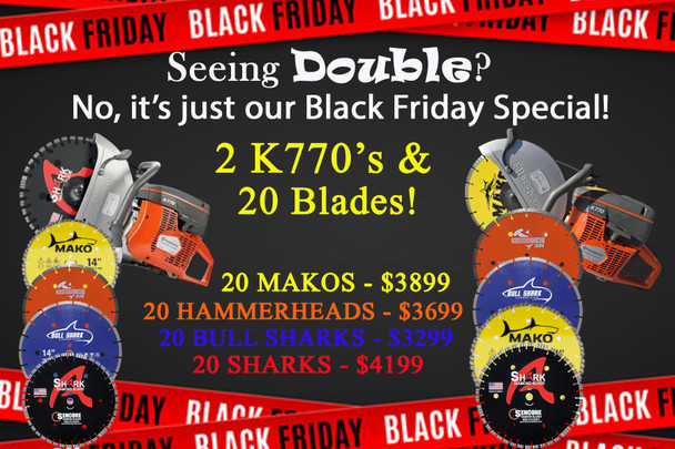 BLACK FRIDAY SPECIAL / 2 K770'S + 20 BLADES