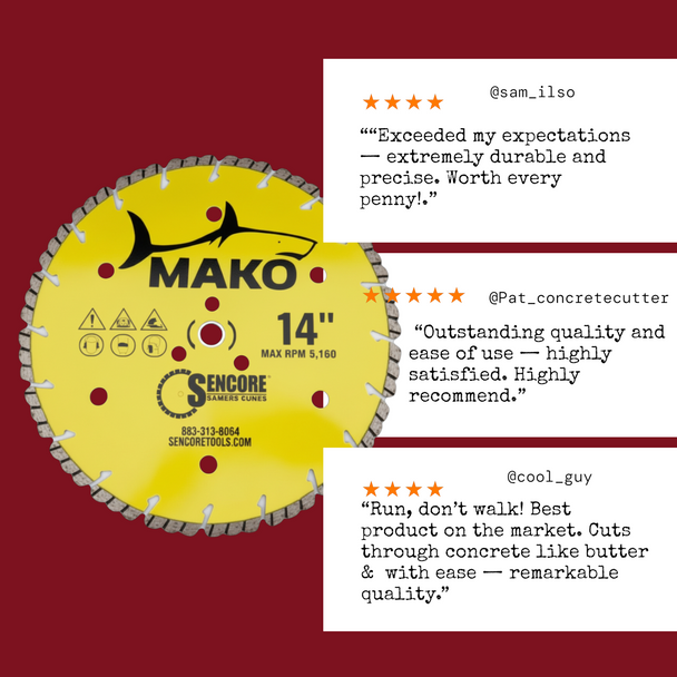 Mako Diamond Blade reviews