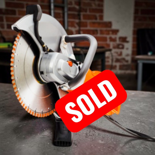 SOLD - DEMO - 14" K 4000 Husqvarna Electric Wet Saw