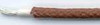 Brown,18AWG,Stranded Cloth-Covered Wire,600V, 25 Feet (Item: W6ST-18BRN-25)