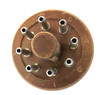 8 Pin "CP" Style Plug - Brown Phenolic (Item: PLG-8-P1-BRN)