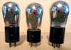 Gold Seal UX-201A Vacuum Tubes-Tested-Set of 3 (Item: RDW-82)
