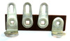 Terminal Strip, 3 lugs,1 mount/ground, 1 mount, package of 5 (Item: TS3-H)