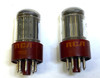 Pair of New Old Stock RCA Red Base 5691 Vacuum Tubes (Item: RDW-201)