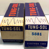 Matched Pair New Old Stock Tungsol 5881 Vacuum Tubes (Item: RDW-385)