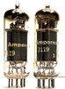 Matched Pair Amperex 7119 Vacuum Tubes (item: RDW-651)