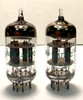 Matched Pair General Electric 12AT7WC Vacuum Tubes (Item: RDW-681)