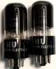 Matched Pair Rare National Union 6113 (6SL7GT)-Fully Tested- White Box (Item: RDW-715)
