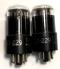 Matched Pair Tungsol VT-229 (6SL7GT)-Fully Tested- White Box (Item: RDW-717)
