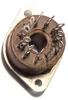 11 Pin Amphenol Molded-In-Plate Style Socket -Brown (Item: NOS-SKT-50-BRN)