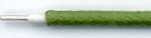 Green,20AWG,Solid Cloth-Covered Wire,600V, 25 Feet (Item: W6SO-20GRN-25)