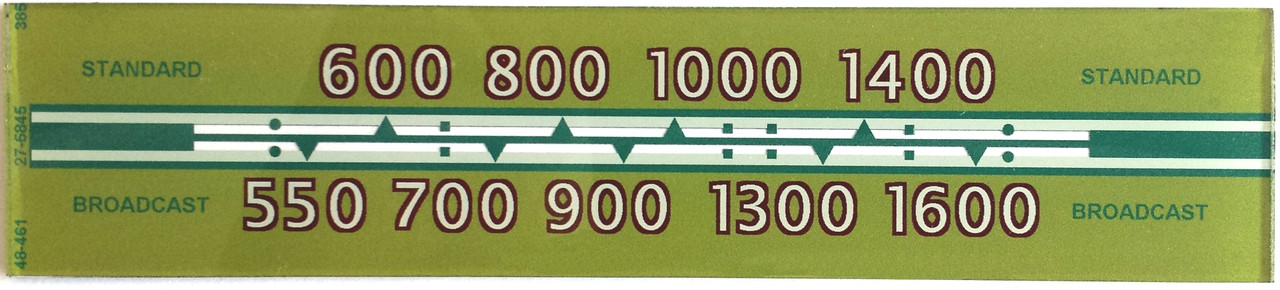 Philco 48-461 Dial (Item: DG-083)