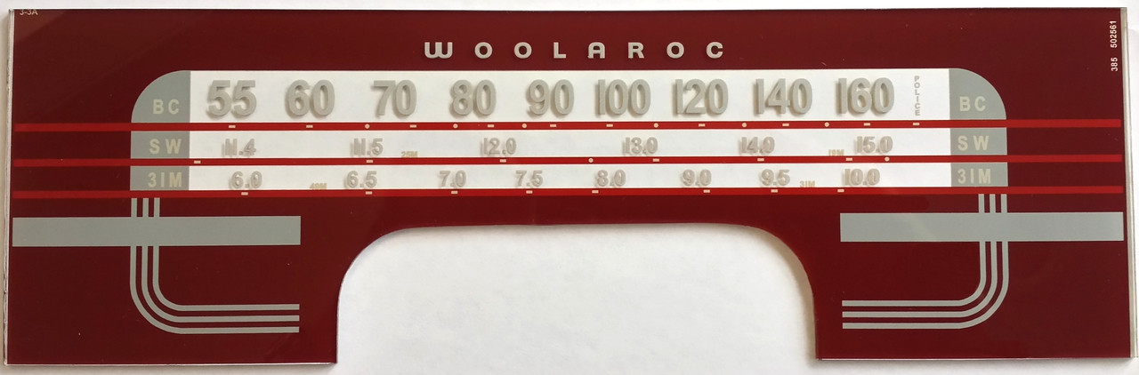 Woolaroc (Phillips Petroleum) 3-3A Dial (Item: DG-146)