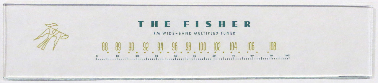 Fisher FM-100B Dial (Item: DG-280)